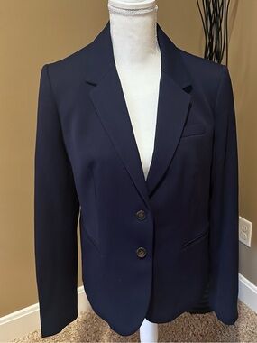 J. Crew Navy Single-Breasted Women's Blazer